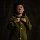 Tinker Baby & Kids Jacket - Merino Wool Fleece - Seaweed