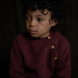 Puffin Baby & Kids Sweater - Merino Wool Fleece - Fig