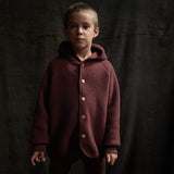 Tinker Baby & Kids Jacket - Merino Wool Fleece - Fig