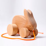 Wooden Bobbing Rabbit - Pull Along