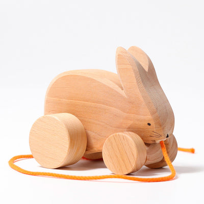 Wooden Bobbing Rabbit - Pull Along