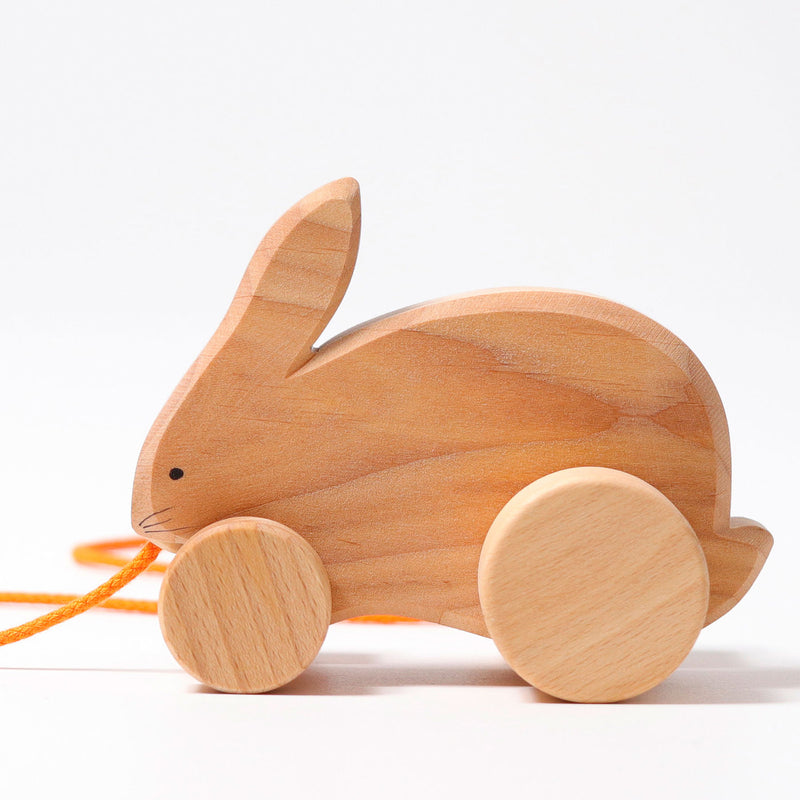 Wooden Bobbing Rabbit - Pull Along