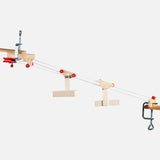 Wooden Mini Cable Car with 2 Gondalas and Station