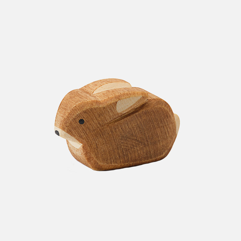 Handcrafted Wooden Baby Rabbit