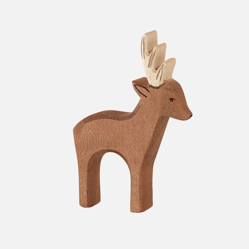 Handcrafted Wooden Roebuck