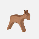 Handcrafted Wooden Small Standing Deer