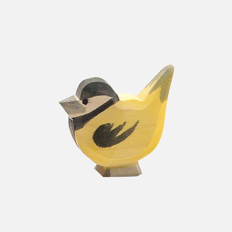 Handcrafted Wooden Goldfinch