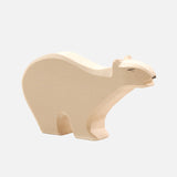 Handcrafted Wooden Large Polar Bear