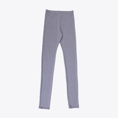 Women's Merino Wool/Silk Leggings - Grey