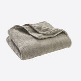 Merino Wool Swaddle/Baby Blanket - Grey