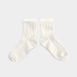 Baby & Kids Cotton Short Socks - Cream