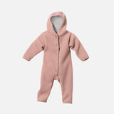 Baby & Kids Boiled Merino Wool Overall - Rose