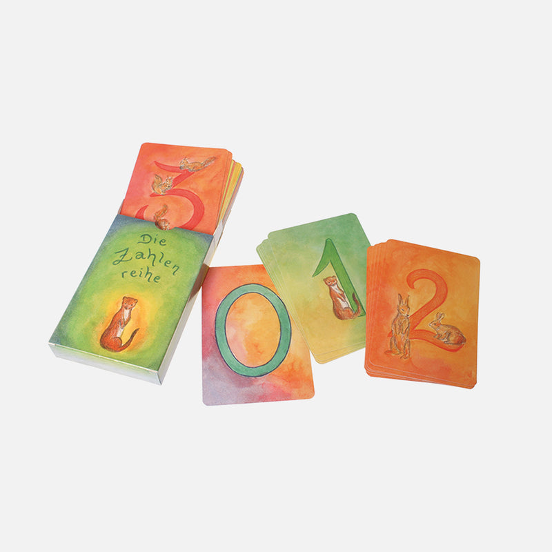 Nature Inspired Number Recognition Card Set