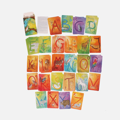 Nature Inspired Alphabet Recognition Card Set