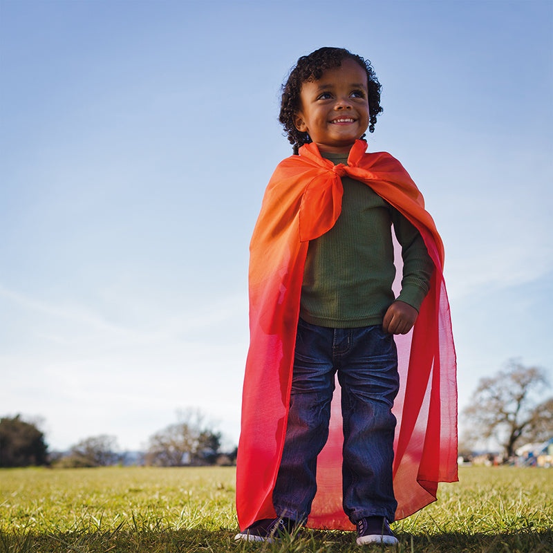 Large Enchanted Play Silks - Fire