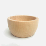 Wooden Natural Bowls - 6 pieces