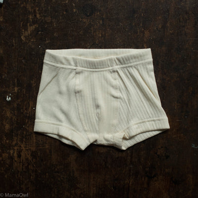 Cotton Underwear - Boys Pants - Natural