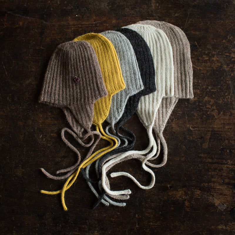 Baby & Kids Alpaca String Hat - Cocoa