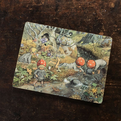 Elsa Beskow's Children of the Forest - Wooden Tray Puzzle