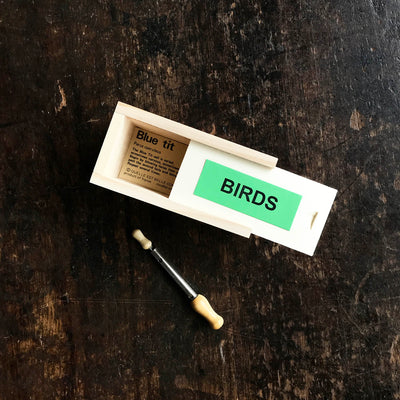 Handmade Wooden Blue Tit Bird Call