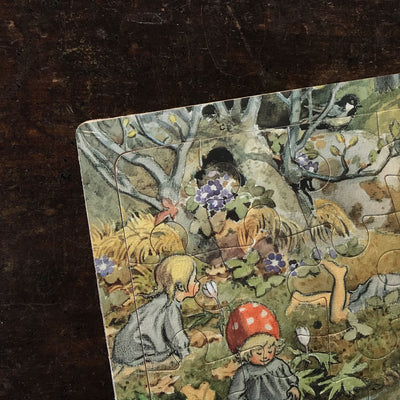 Elsa Beskow's Children of the Forest - Wooden Tray Puzzle