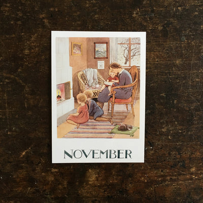 Elsa Beskow Individual Month Postcards