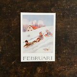 Elsa Beskow Individual Month Postcards