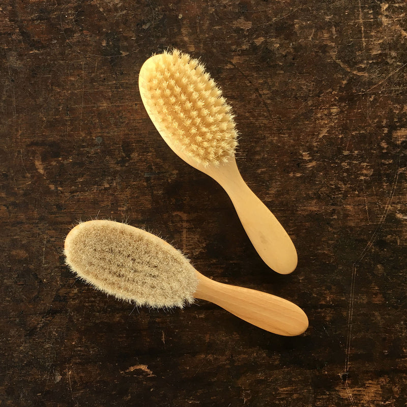 Baby and Kid's Natural Wood Hair Brush