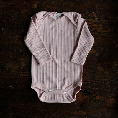 Baby Merino Wool, Cotton & Silk Body - Pale Pink