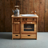 Wooden Cooker & Sink Combo