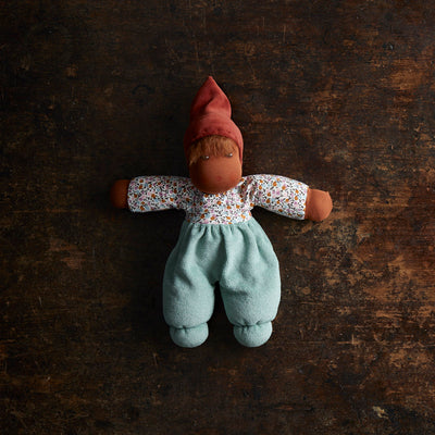 Handmade Cotton/Wool Forest Child Soft Doll