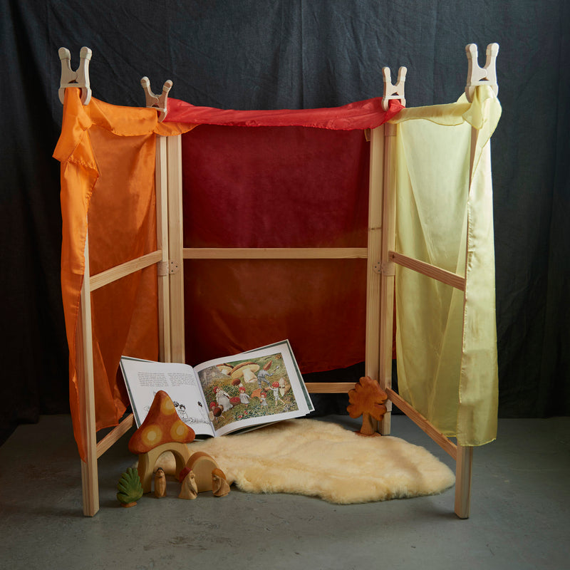 Large Enchanted Play Silks - Fire