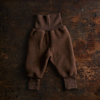 Barbet Baby & Kids Pants - Merino Wool Fleece - Squirrel