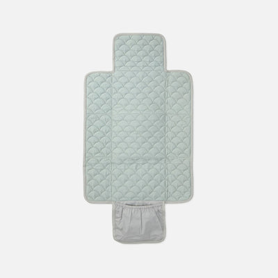 Cotton Quilted Changing Mat - Grey
