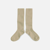 Baby & Kids Cotton Knee Socks - Taupe