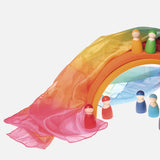 Large Enchanted Play Silks - Rainbow