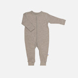 Baby & Kids Merino Wool Rib Pyjamas - Sesame