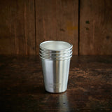 Stainless Steel Cups - 296ml - Set of 4