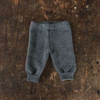 Baby Merino Wool Pants - Slate