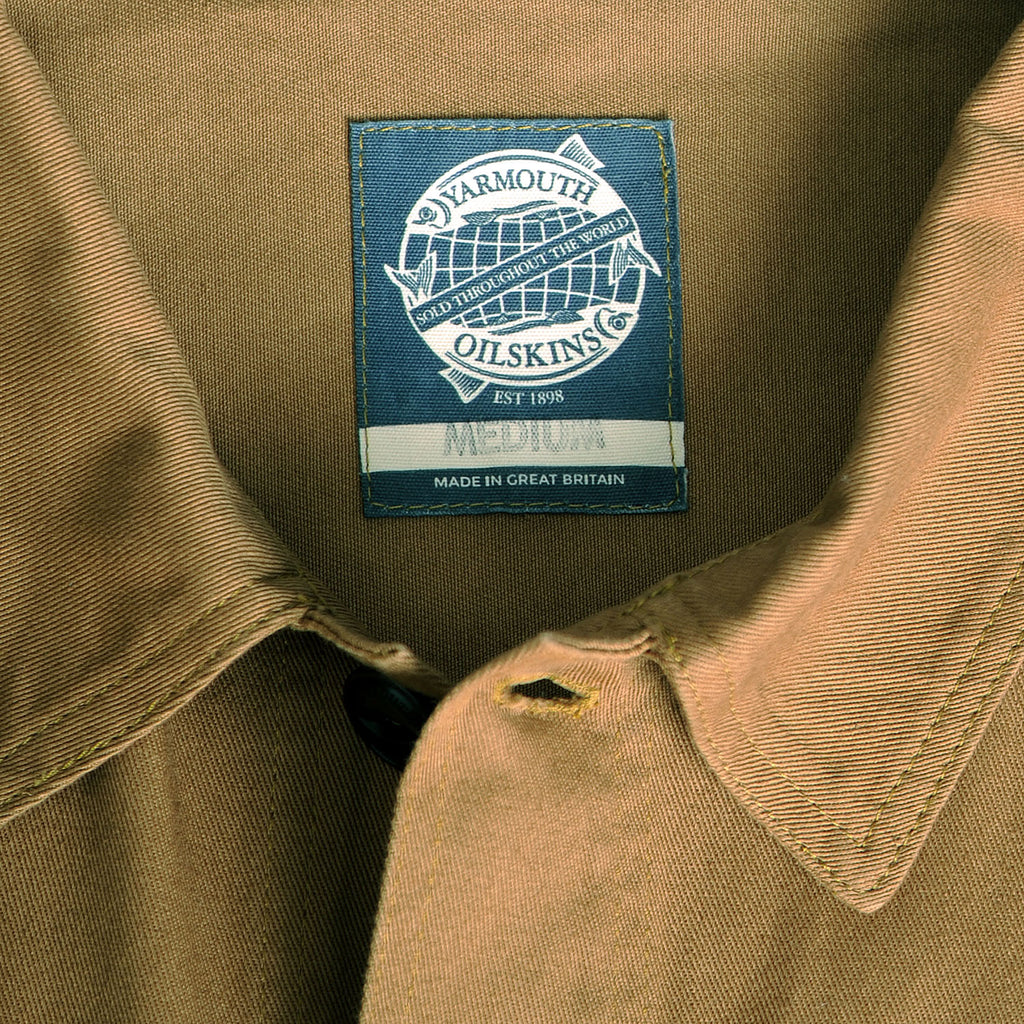 Adults Cotton Twill Driver's Jacket - Khaki – MamaOwl