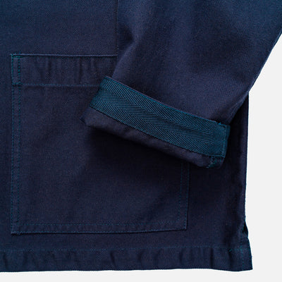 Adults Cotton Twill Classic Smock - Navy