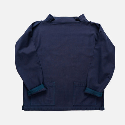 Adults Cotton Twill Classic Smock - Navy