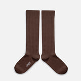 Baby & Kids Cotton Knee Socks - Chocolate