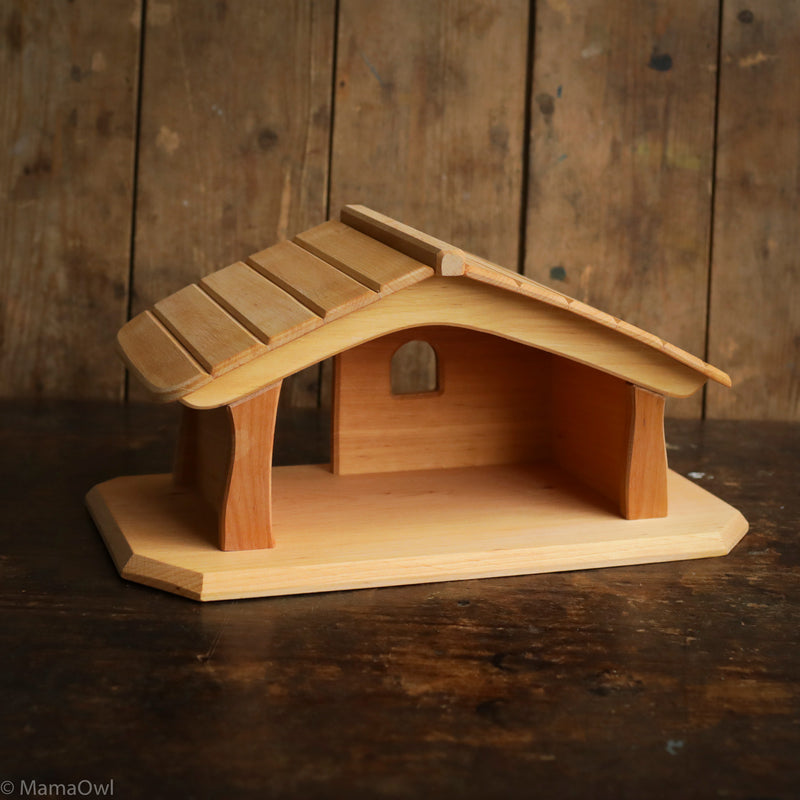 Handcrafted Wooden Small Stable