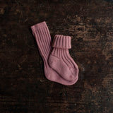 Baby Wool Long Socks - Many Colours