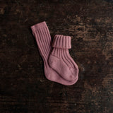 Wool Long Baby Socks - Many Colours