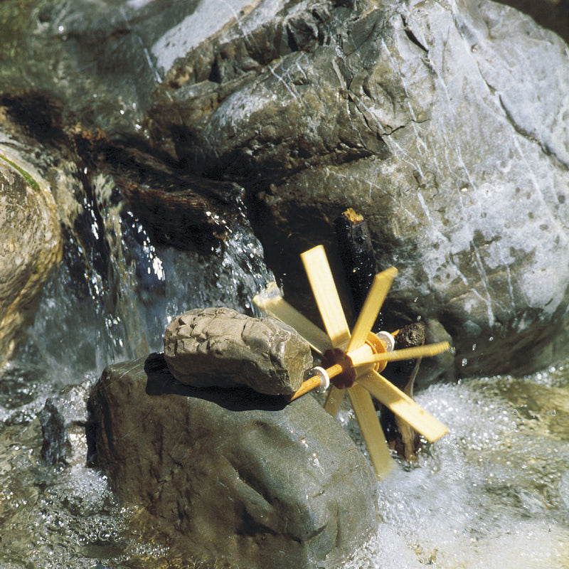 Wooden Little Waterwheel