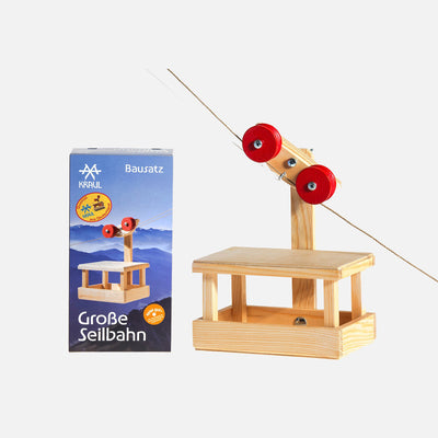 Wooden Big Cable Car Kit