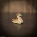 Handcrafted Wooden Small Canada Goose