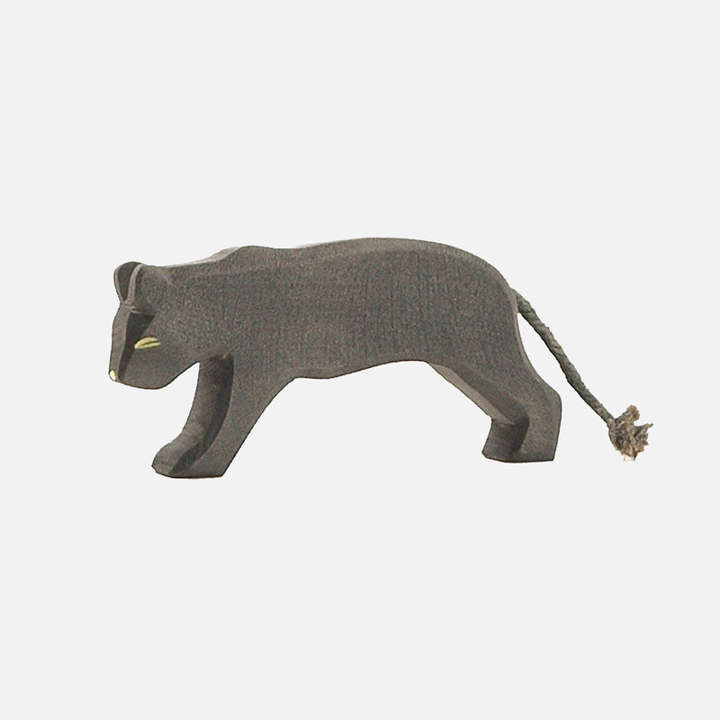 Handcrafted Wooden Panther